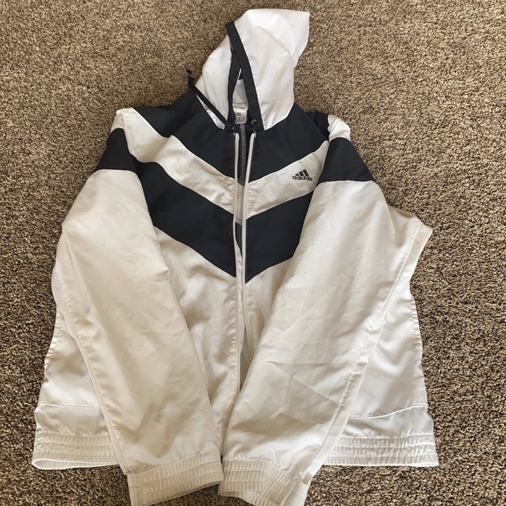 Adidas zip up jacket
